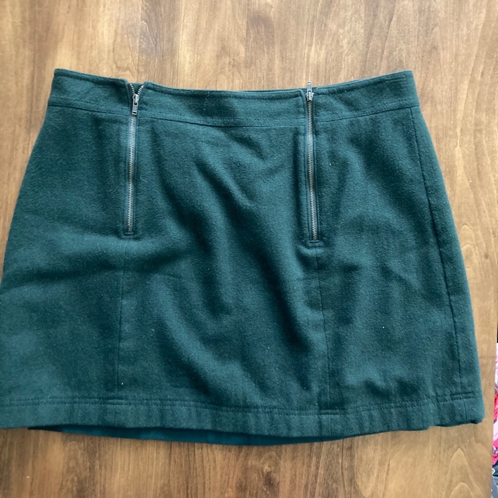 Forest Green Madewell Mini Skirt
